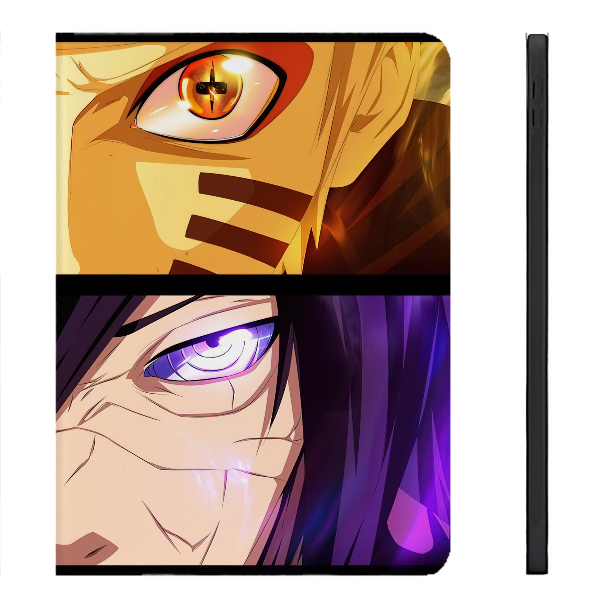 （画像用） NARUTO -ナルト- NARUTO -ナルト- 疾風伝 IPadケース ペンホルダー付き ブックスタイルデザイン